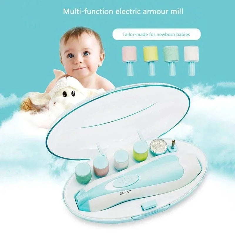 Aparador de unhas elétrico multifuncional para bebês